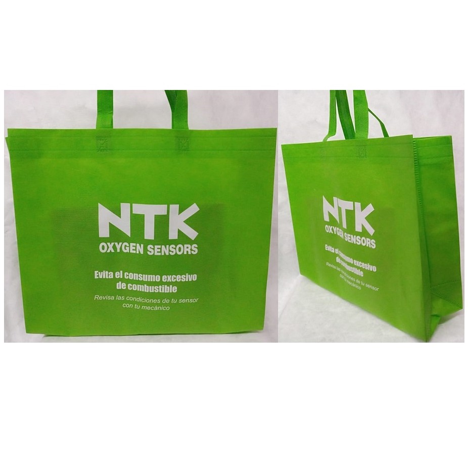 Sealed bag with handles, side and bottom gusset
